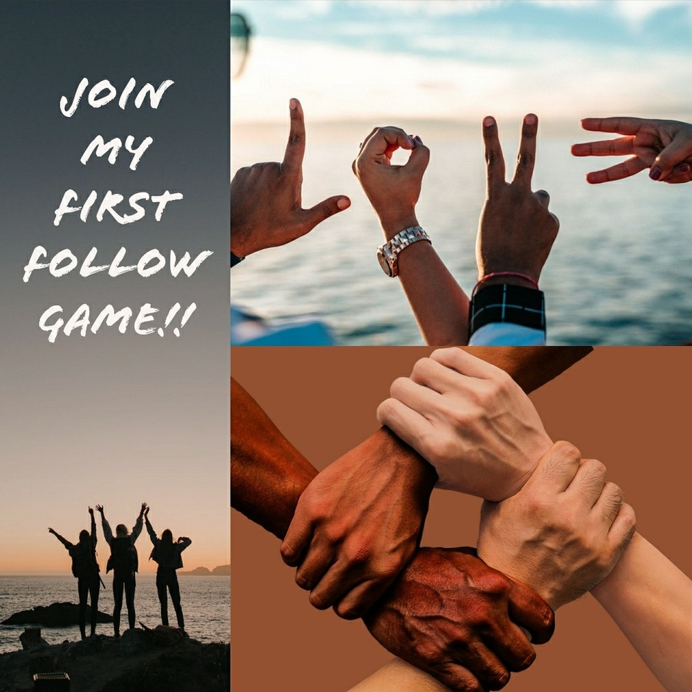 My Very First Follow Game!!